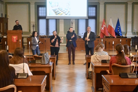 Wizyta w Radzie Miasta Gdańska